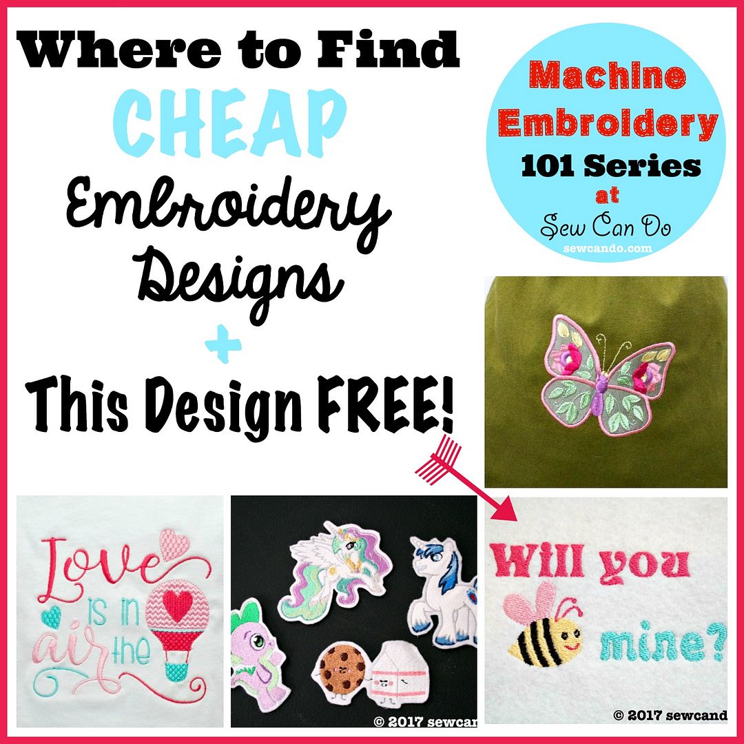 Sew Can Do Machine Embroidery 101 Getting Started